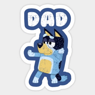 VINTAGE - NEW DAD Sticker